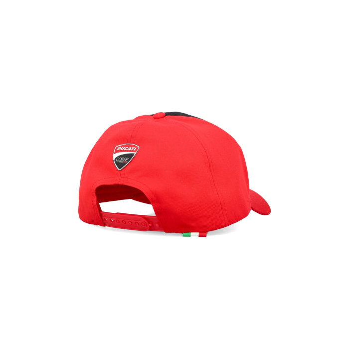 Cappellino Ducati Corse - Logo Ducati - Red and Black
