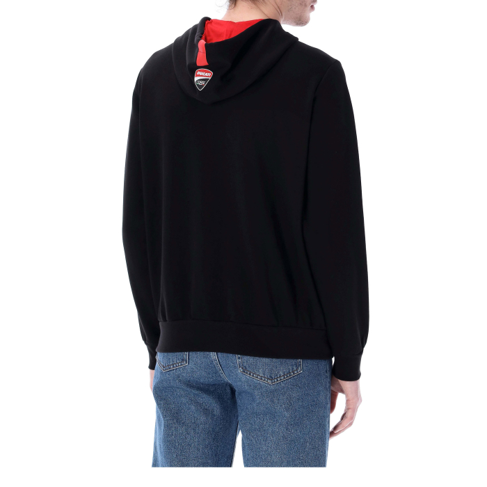 Hoodie man Ducati Racing- Ducati Corse stripes