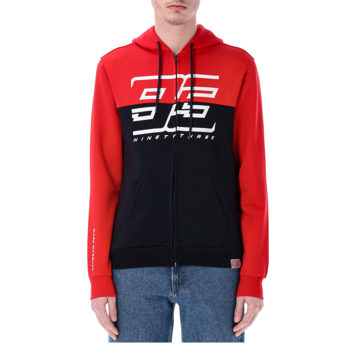Felpa uomo Marc Marquez - Rossa/blu 93