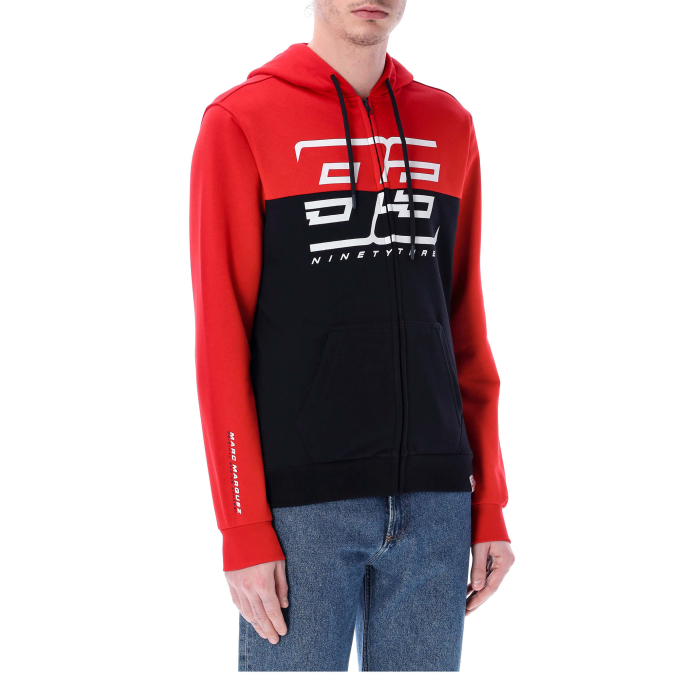 Felpa uomo Marc Marquez - Rossa/blu 93