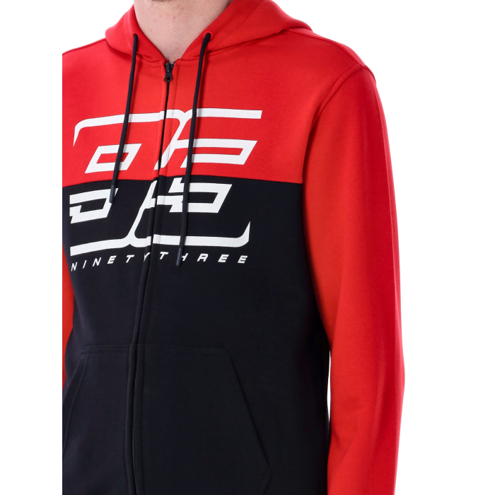 Felpa uomo Marc Marquez - Rossa/blu 93