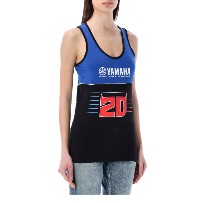 Tank top woman Fabio Quartararo Yamaha Factory Racing - Big logos