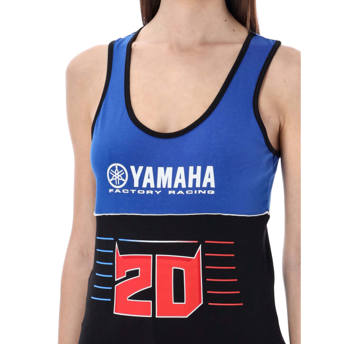 Tank top woman Fabio Quartararo Yamaha Factory Racing - Big logos
