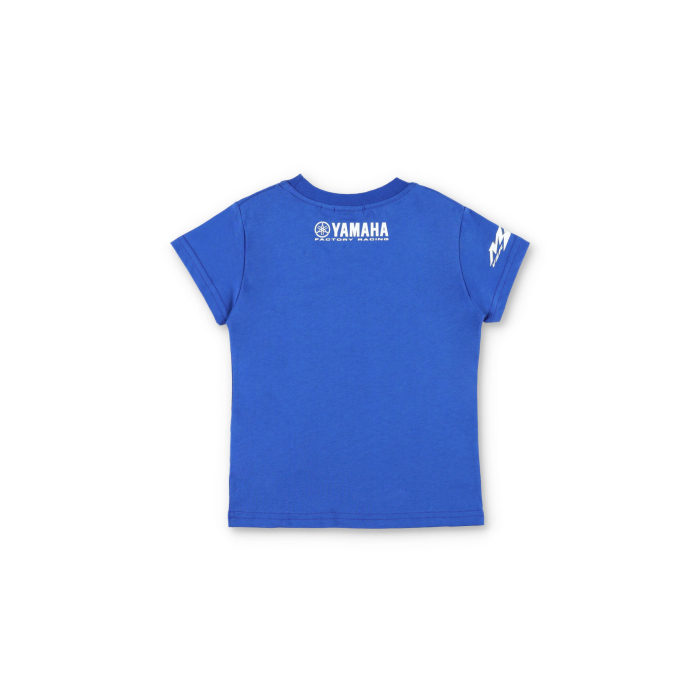 T-shirt bambino Fabio Quartararo Yamaha Factory Racing - Big 20 e logo Yamaha