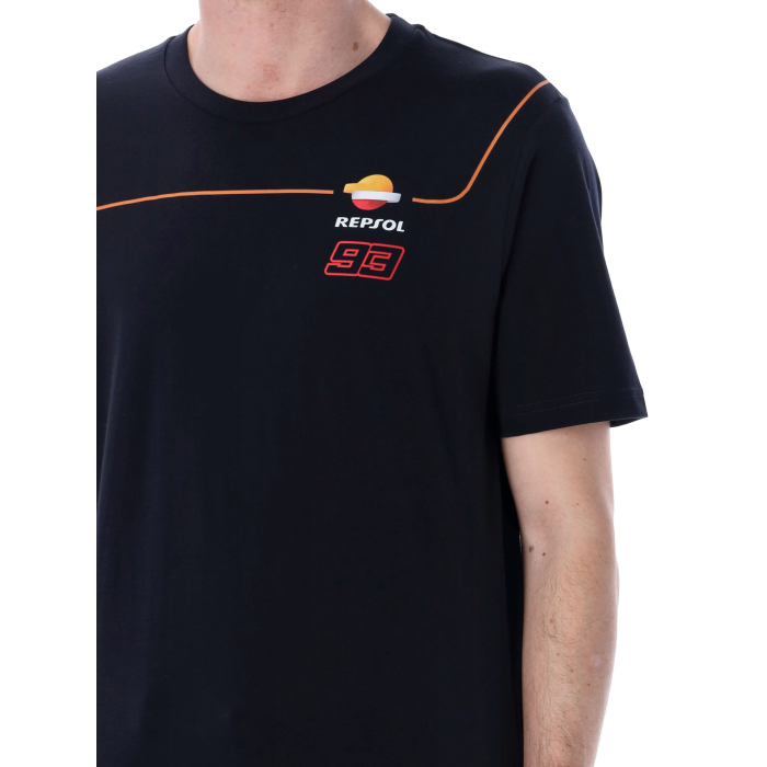 T-shirt man Marc Marquez Repsol Honda - Logos