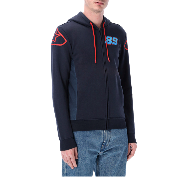 Zip up hoodie man Dual Alpinestars Jorge Martin
