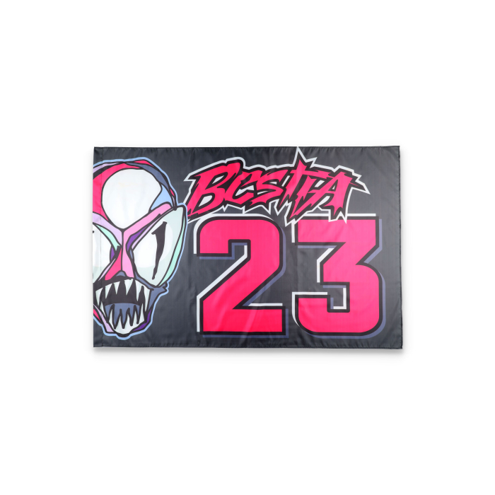 Flag Enea Bastianini - Bestia 23 logo