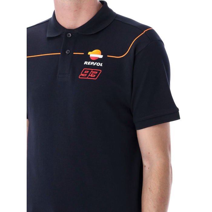 Polo Dual man Marc Marquez Repsol Honda - Logos