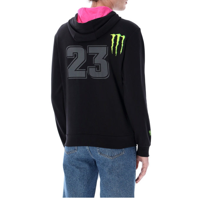 Felpa Dual con cappuccio uomo Enea Bastianini Monster Energy - Bestia23
