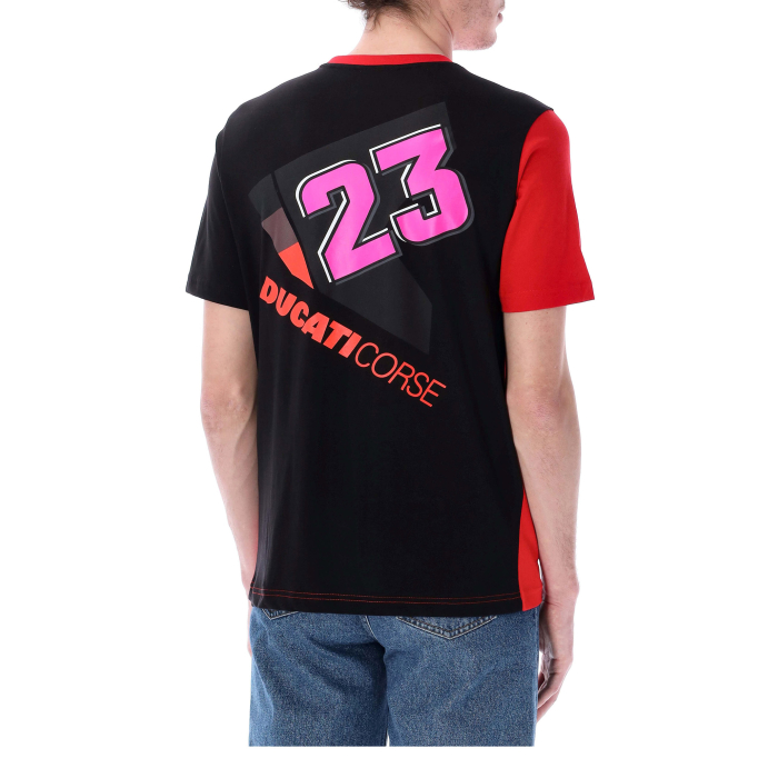 T-shirt uomo Enea Bastianini Ducati Racing - Logo Ducati 23