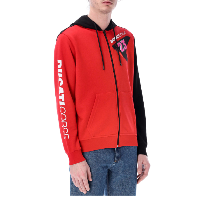 Sweatshirt man Enea Bastianini Ducati Racing - Ducati Logo 23