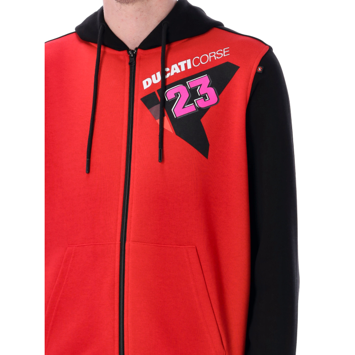 Sweatshirt man Enea Bastianini Ducati Racing - Ducati Logo 23