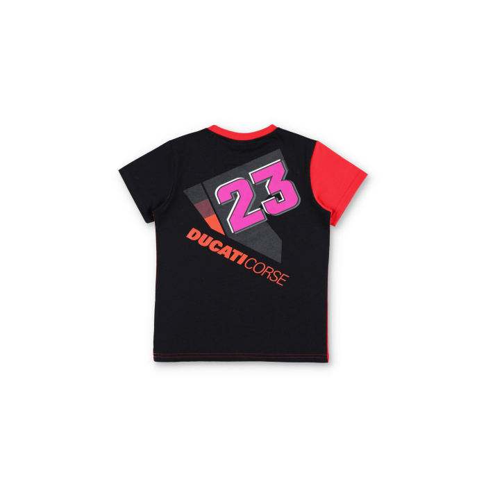 T-shirt bambino Enea Bastianini Ducati Racing - Logo Ducati 23