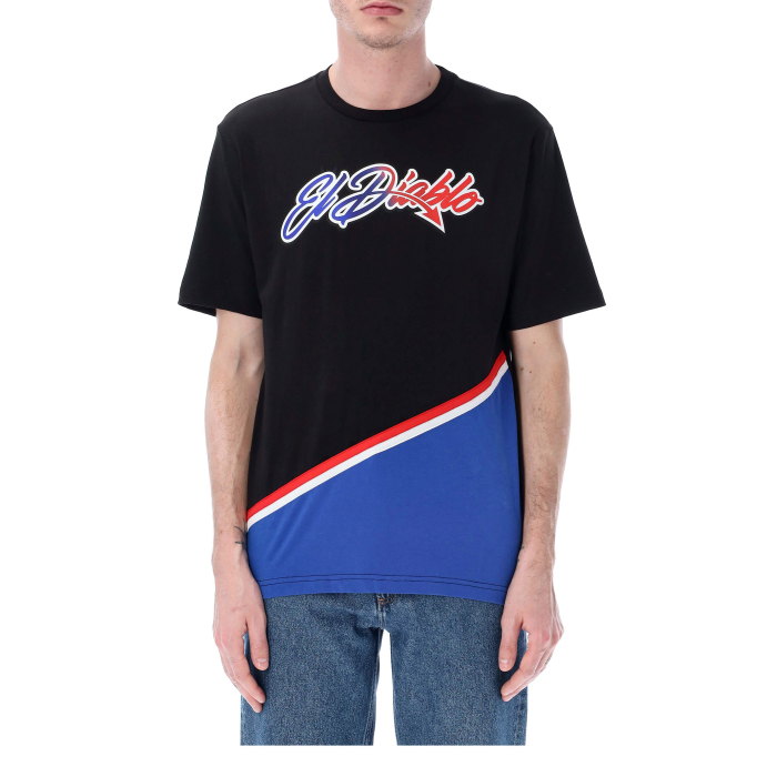 T-shirt man Fabio Quartararo - Bicolor El Diablo