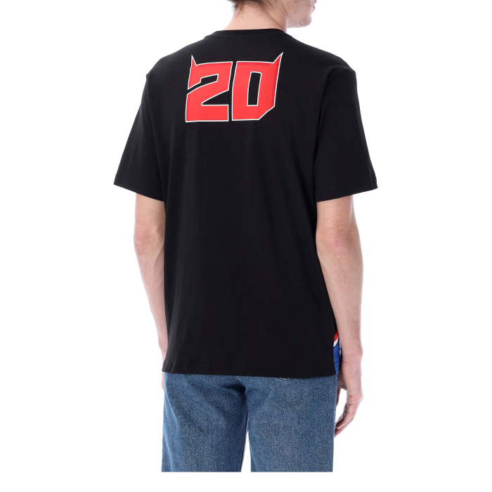 T-shirt man Fabio Quartararo - Bicolor El Diablo