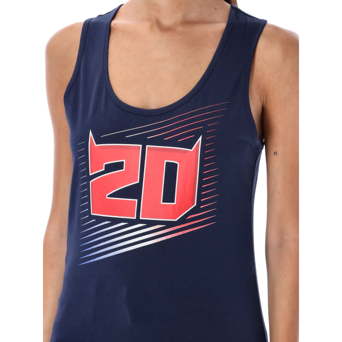 Tank top donna Fabio Quartararo - 20 Stripes