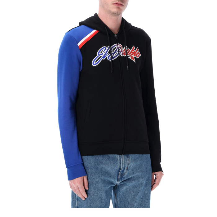Zip-up hoodie man Fabio Quartararo - El Diablo
