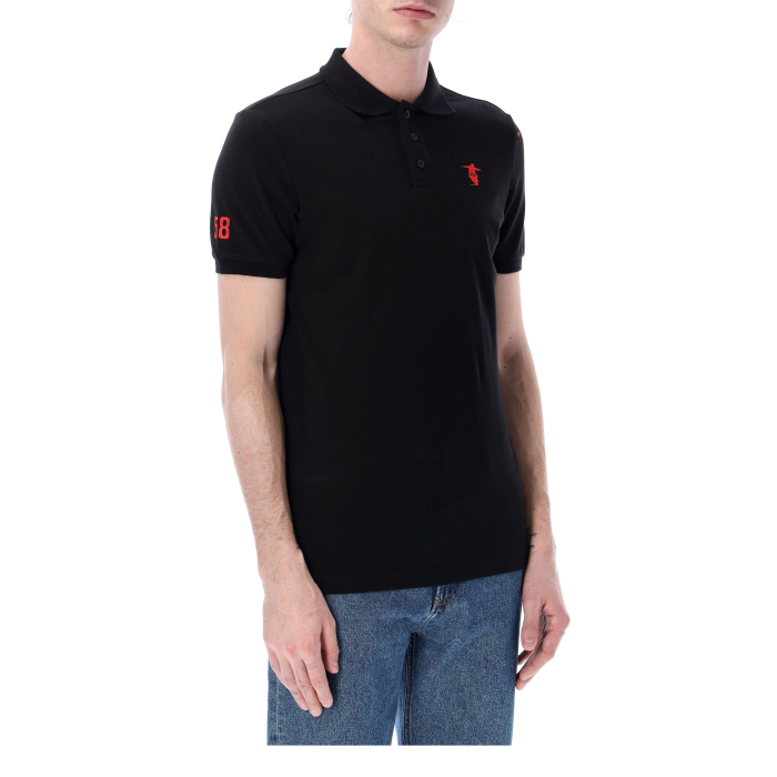 Polo shirt man Marco Simoncelli - Iconic Logo