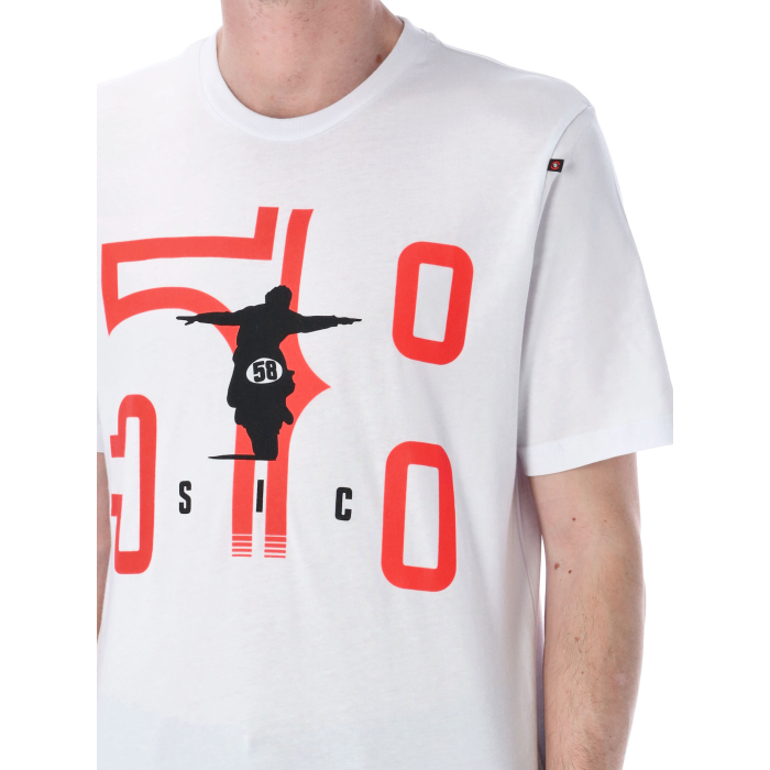 T-shirt homme Marco Simoncelli - Imprimé moto 58