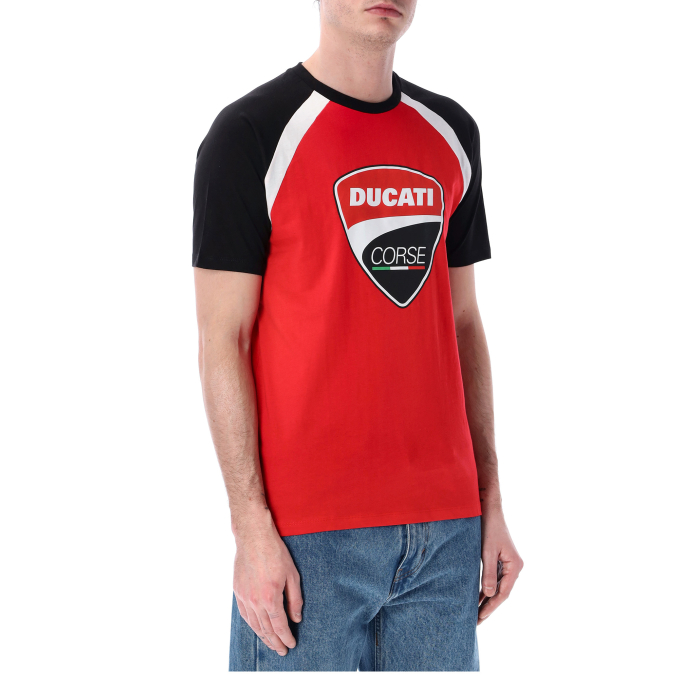 T-shirt uomo Ducati Racing - Logo scudetto