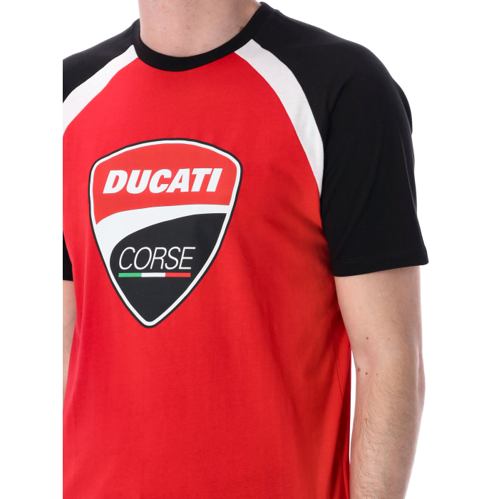 T-shirt uomo Ducati Racing - Logo scudetto