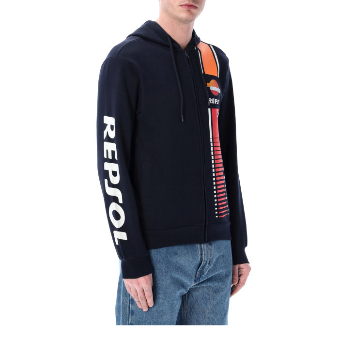 Hoodie - Repsol and stripes