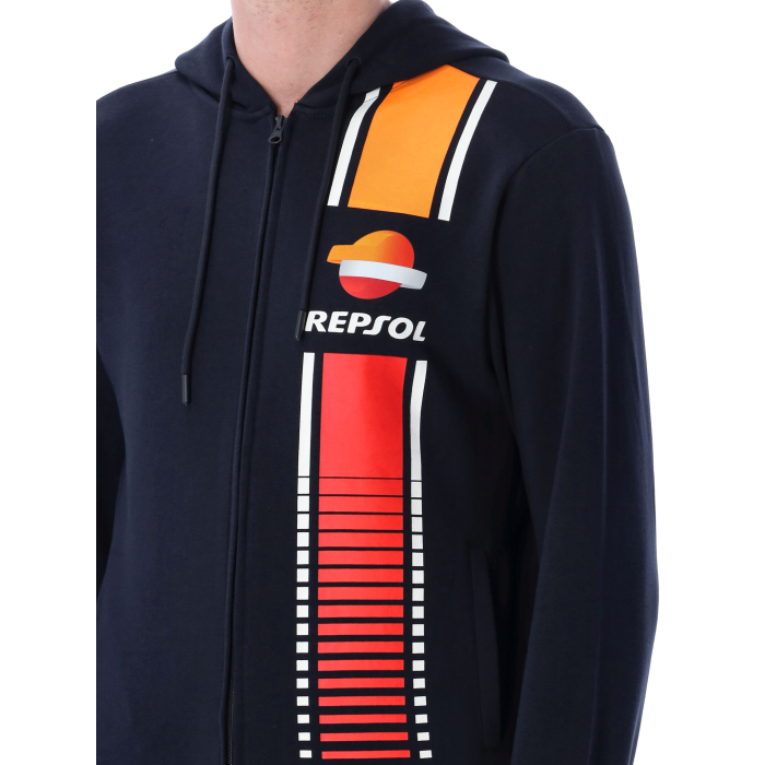 Hoodie - Repsol and stripes