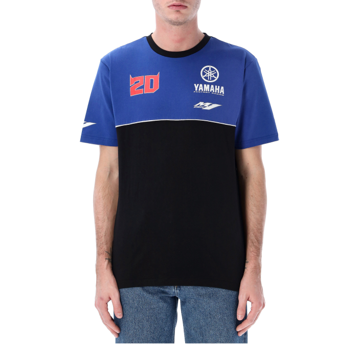 T-shirt homme Fabio Quartararo Yamaha - coupe horizontale