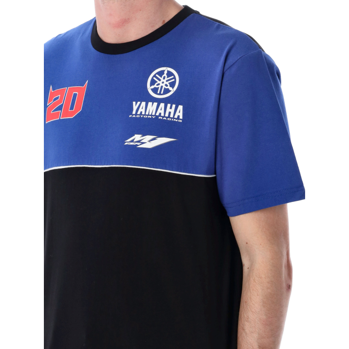 T-shirt homme Fabio Quartararo Yamaha - coupe horizontale