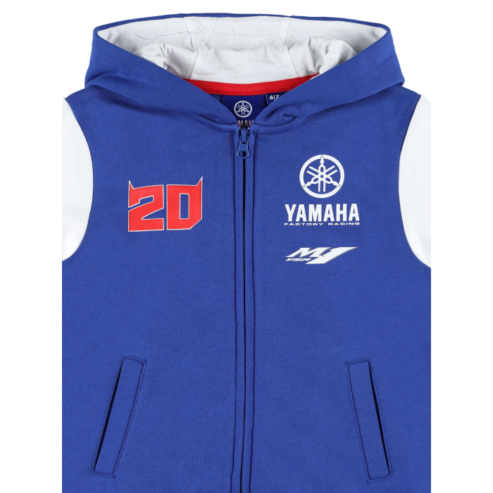 Fabio Quartararo kid hooded sweatshirt - Yamaha Dual