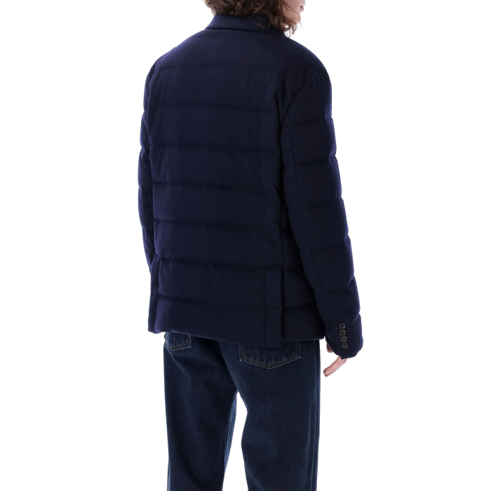 Blazer jacket with down padding