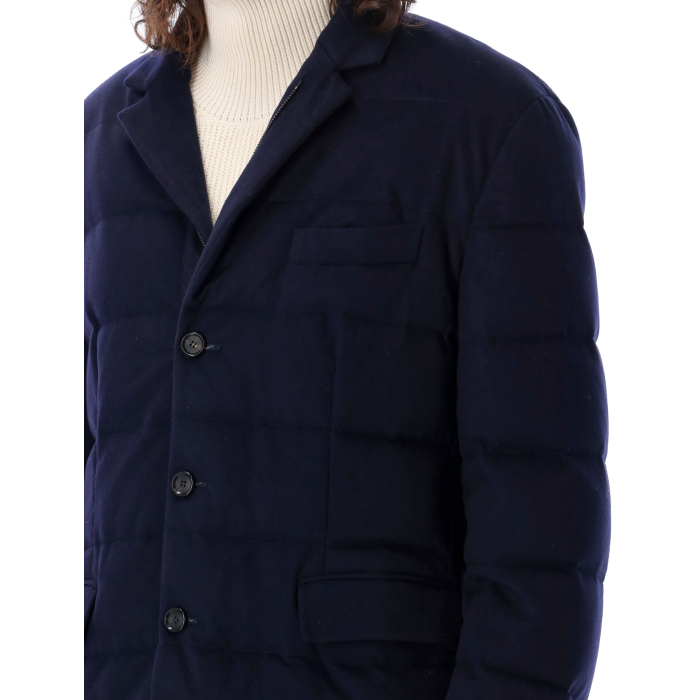 Blazer jacket with down padding