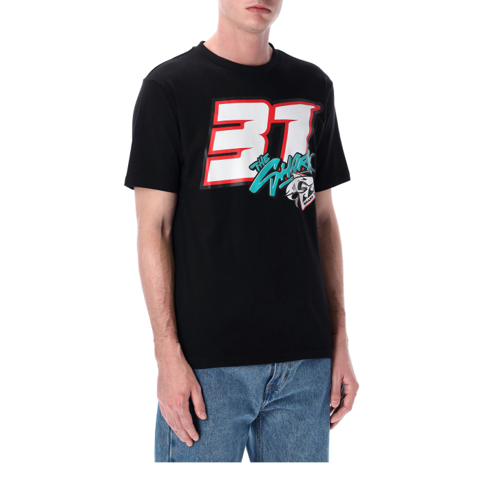Man t-shirt Pedro Acosta - The shark black