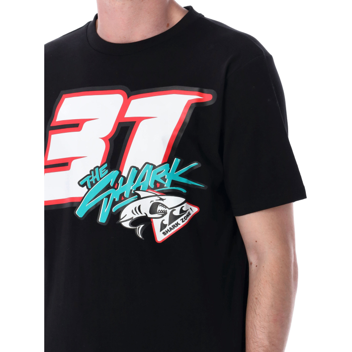 Man t-shirt Pedro Acosta - The shark black