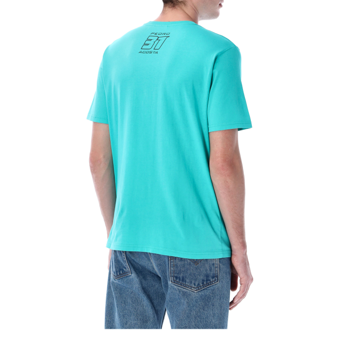 T-shirt homme Pedro Acosta - The shark sky blue