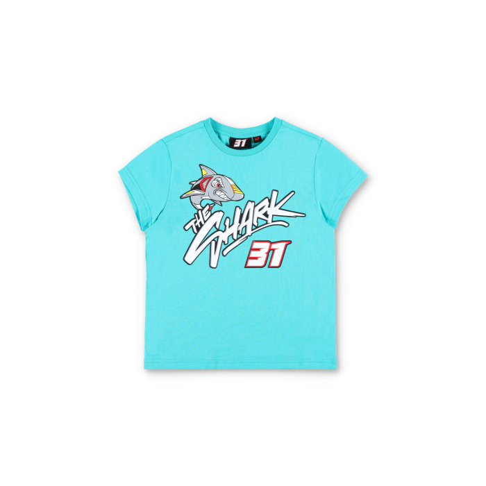 Kid t-shirt Pedro Acosta - The shark cartoon