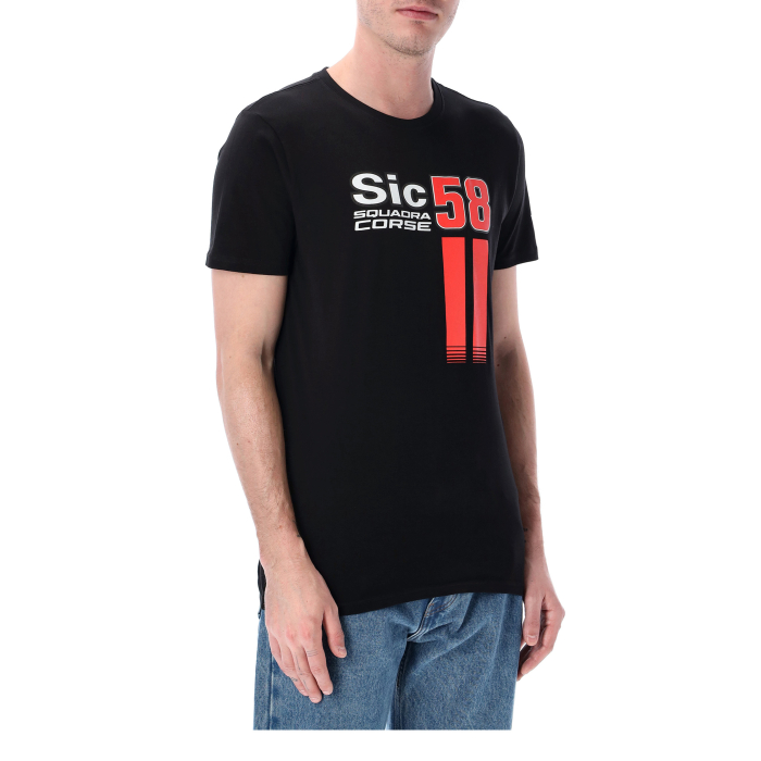 Camiseta SIC58 Squadra Corse - Negra