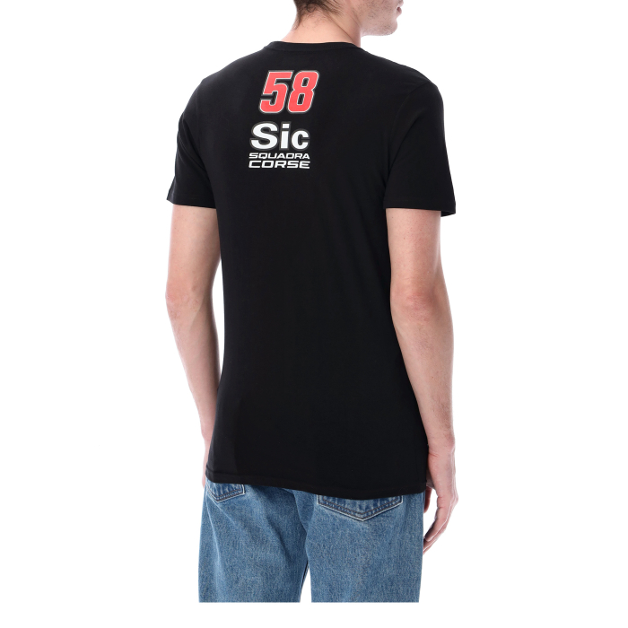 Camiseta SIC58 Squadra Corse - Negra