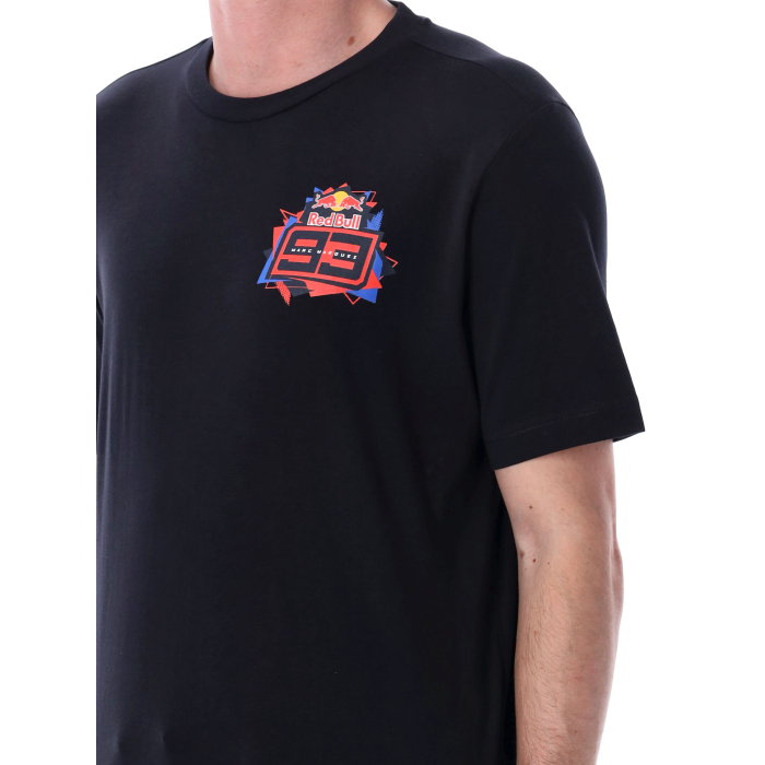 T-shirt logo - RedBull Marquez