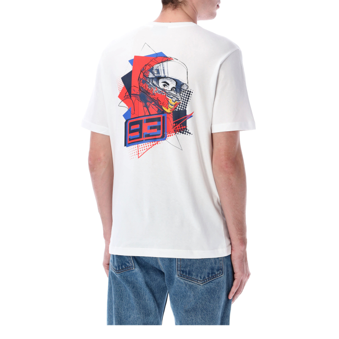 Camiseta logo blanca - RedBull Marquez