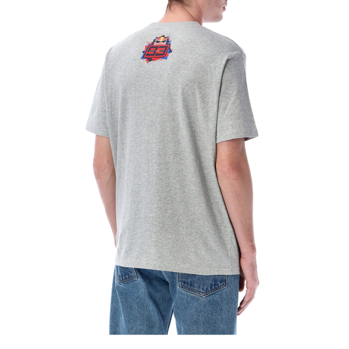 T-shirt big logo grey - RedBull Marquez