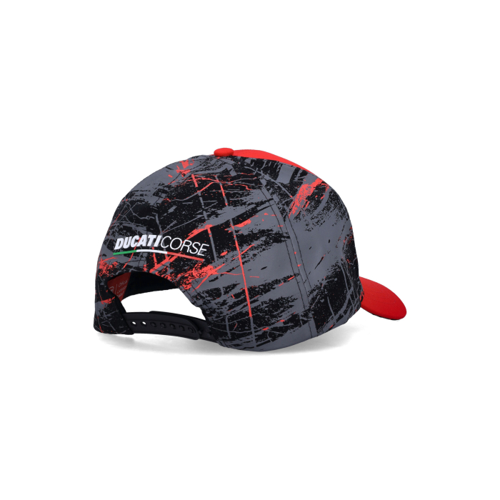 Baseball cap Ducati Corse - Scratched texture