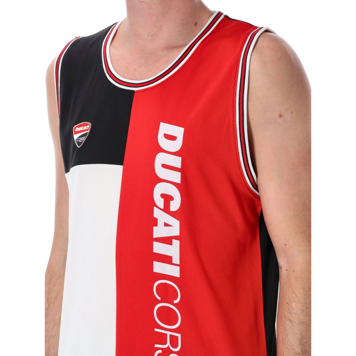 Basket tank top Ducati Corse - Color block