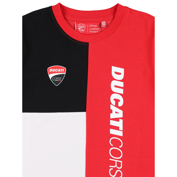 Camiseta niño Ducati Corse - Color block