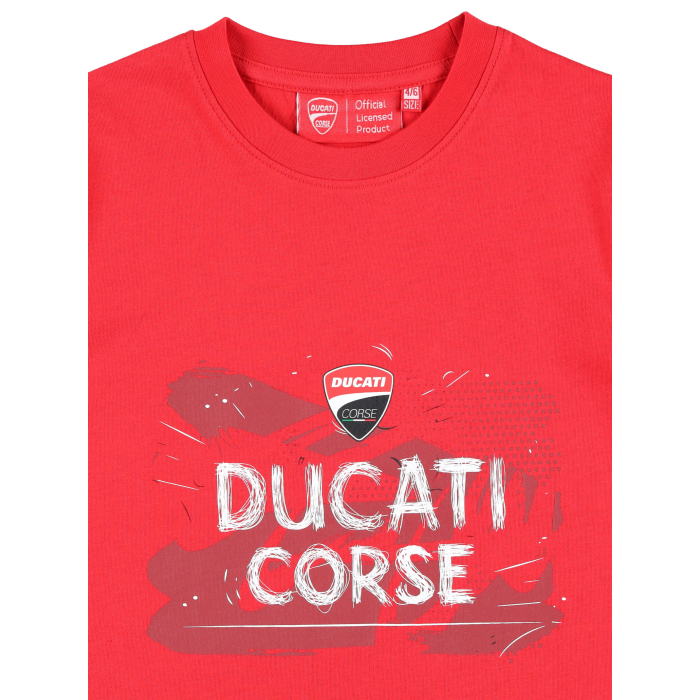 Camiseta niño Ducati Corse - Cartoon logo
