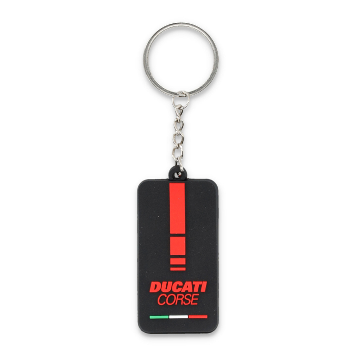 Key ring Ducati Corse - Red stripe