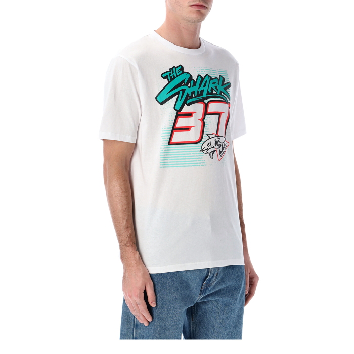 Man t-shirt Pedro Acosta - White the shark