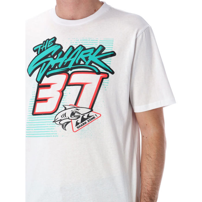 Man t-shirt Pedro Acosta - White the shark