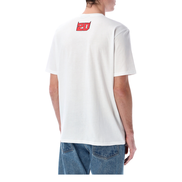 Man t-shirt Fabio Quartararo - Red insert