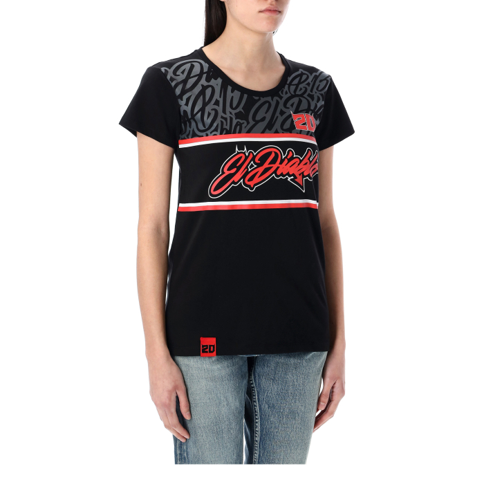 Woman t-shirt Fabio Quartararo - El Diablo insert